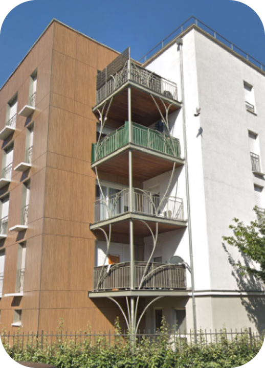 Réalisation Smalt — Rue Monmousseau, Saint-Denis (93)